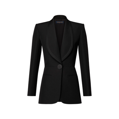 Women's Oversized Button Blazer
