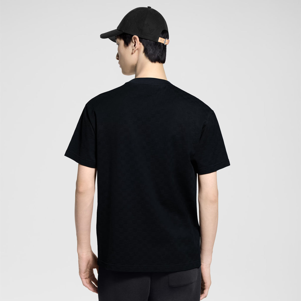 Men's Damier Cotton Pique T-Shirt