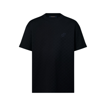 Men's Damier Cotton Pique T-Shirt
