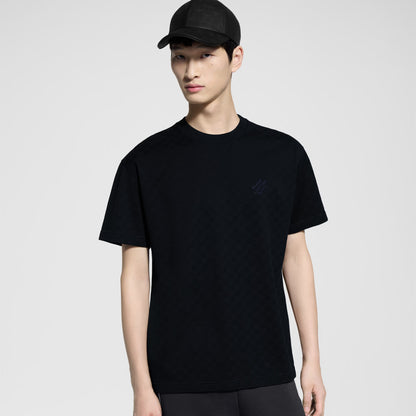 Men's Damier Cotton Pique T-Shirt