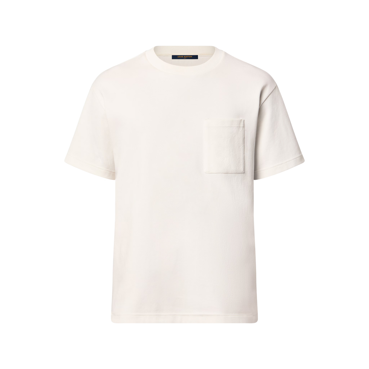 Men's Pique Cotton Short-Sleeved T-Shirt